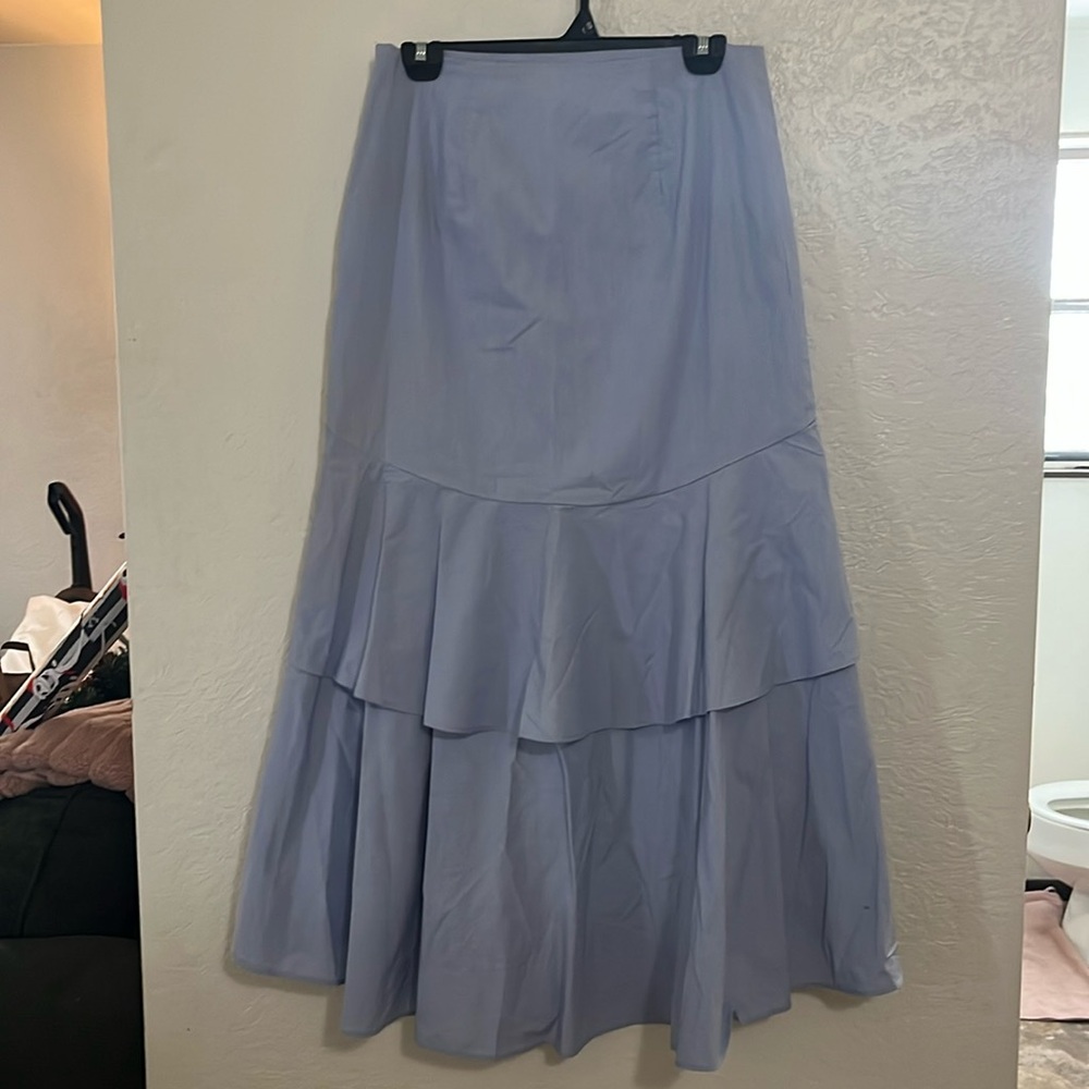 Banana Republic ruffled tier skirt